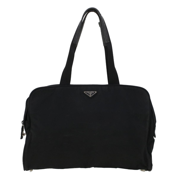 PRADA Tote Bag Nylon Black Auth bs5768 - Picture 13 of 16